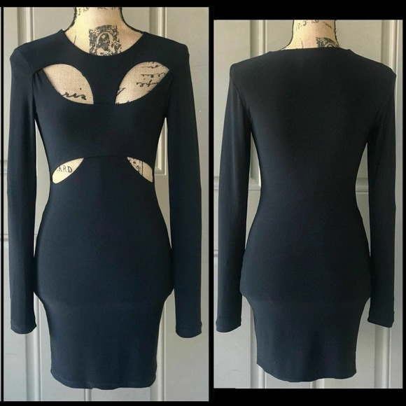 Princess Polly KENNIE Mini Dress Black - Picture 3 of 5